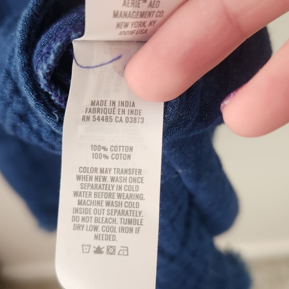 New Aerie Pool-To-Party Double Strap Shortall Medium - Picture 6 of 8